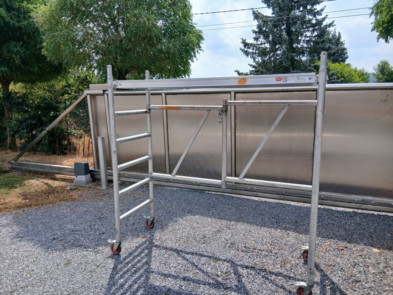 échafaudage ALTREX roulants SÉRIE 5400., Enlèvement