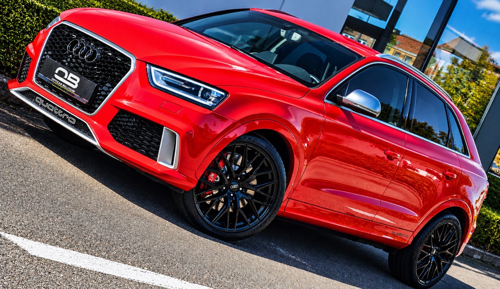 *** Audi RS Q3 - Camera  - Exclusive - Garantie***, Auto's, Euro 5, Zwart, Leder, Bedrijf