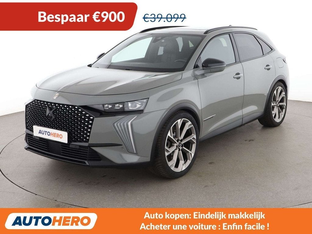 DS Automobiles DS 7 1.6 E-Tense Hybrid 4x4 La Première, Autos, DS, Cuir, Détection des panneaux routiers, Noir, 5 portes