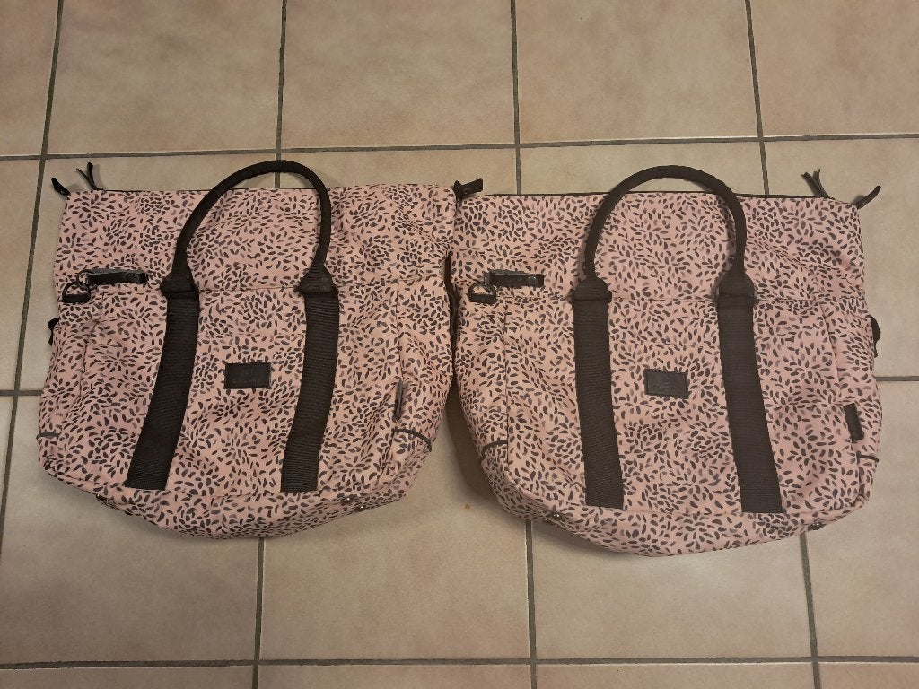 2 x Fastrider enkele fietstas nyla Roze 20L, Fietsen en Brommers, Ophalen, Nieuw, Overige merken