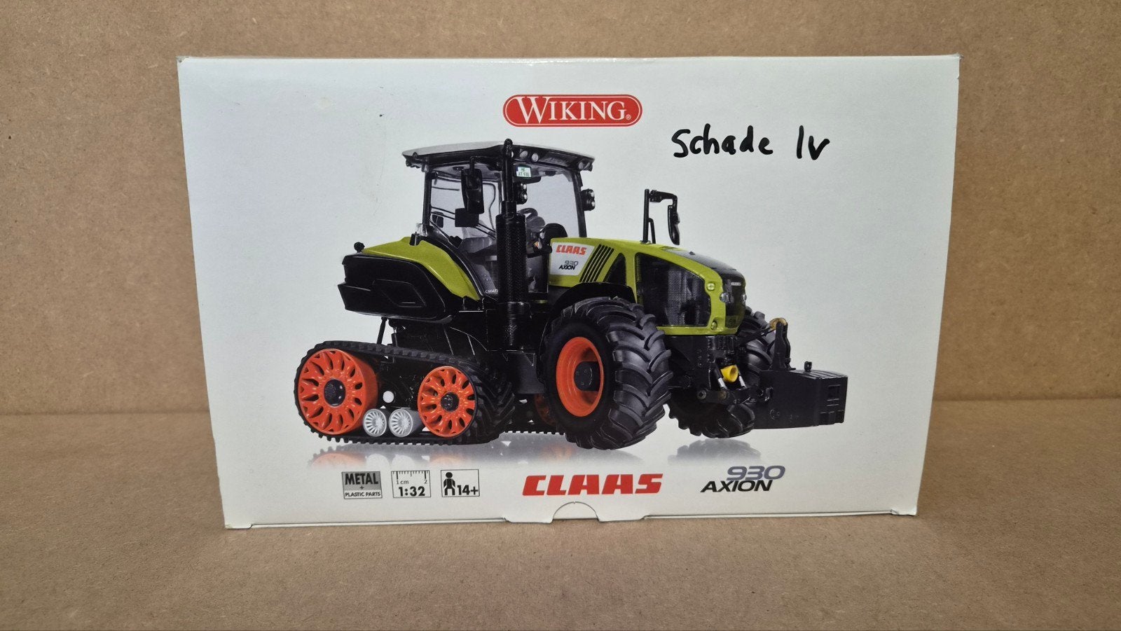 Claas Axion 930 TT Wiking, Ophalen of Verzenden, Zo goed als nieuw, Tractor of Landbouw, Overige merken