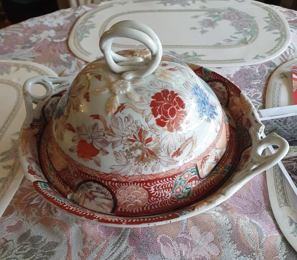 Japanse Imari dekselterrine, Enlèvement