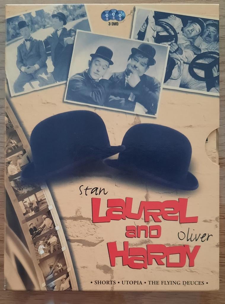 Laurel en Hardy Collection (3 dvd), Cd's en Dvd's, Ophalen of Verzenden