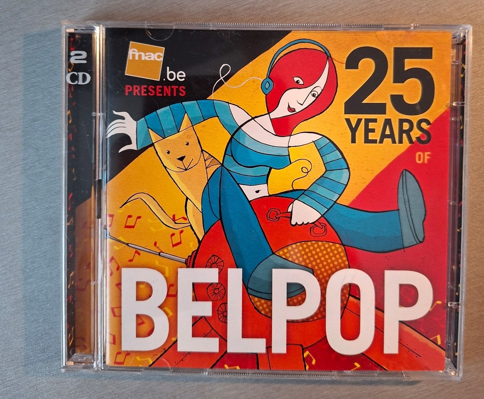 2cd. 25 years of Belpop (EMI/Fnac)., Ophalen of Verzenden
