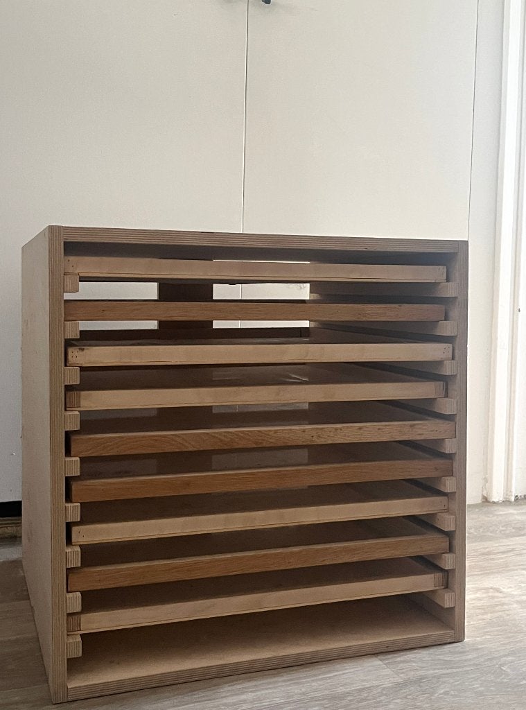 Séchoir à plantes / Kruidendroger / Wooden plant drying rack, Enlèvement, Utilisé