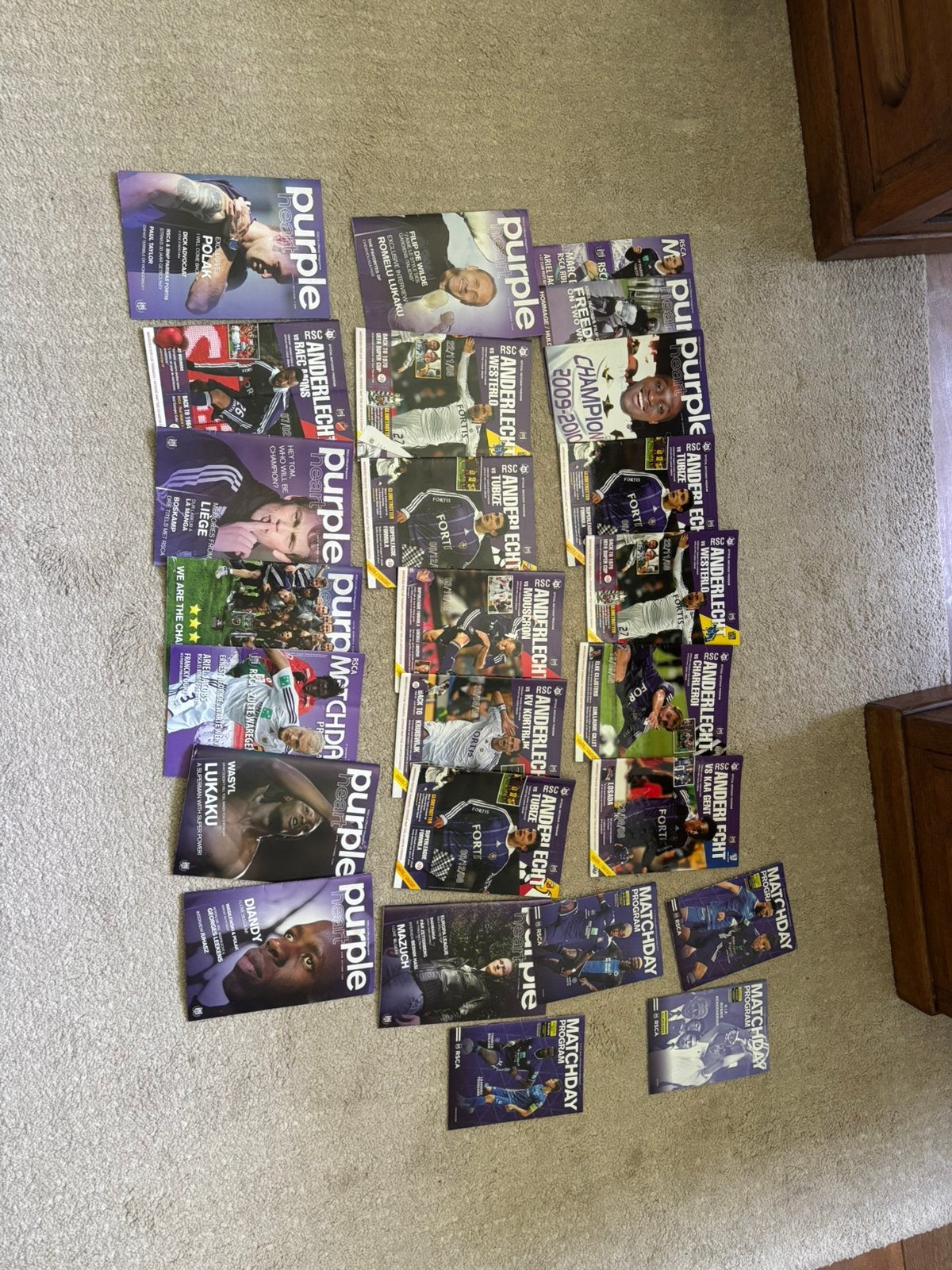 RSCA - Anderlecht - Matchday programme, Ophalen, Zo goed als nieuw