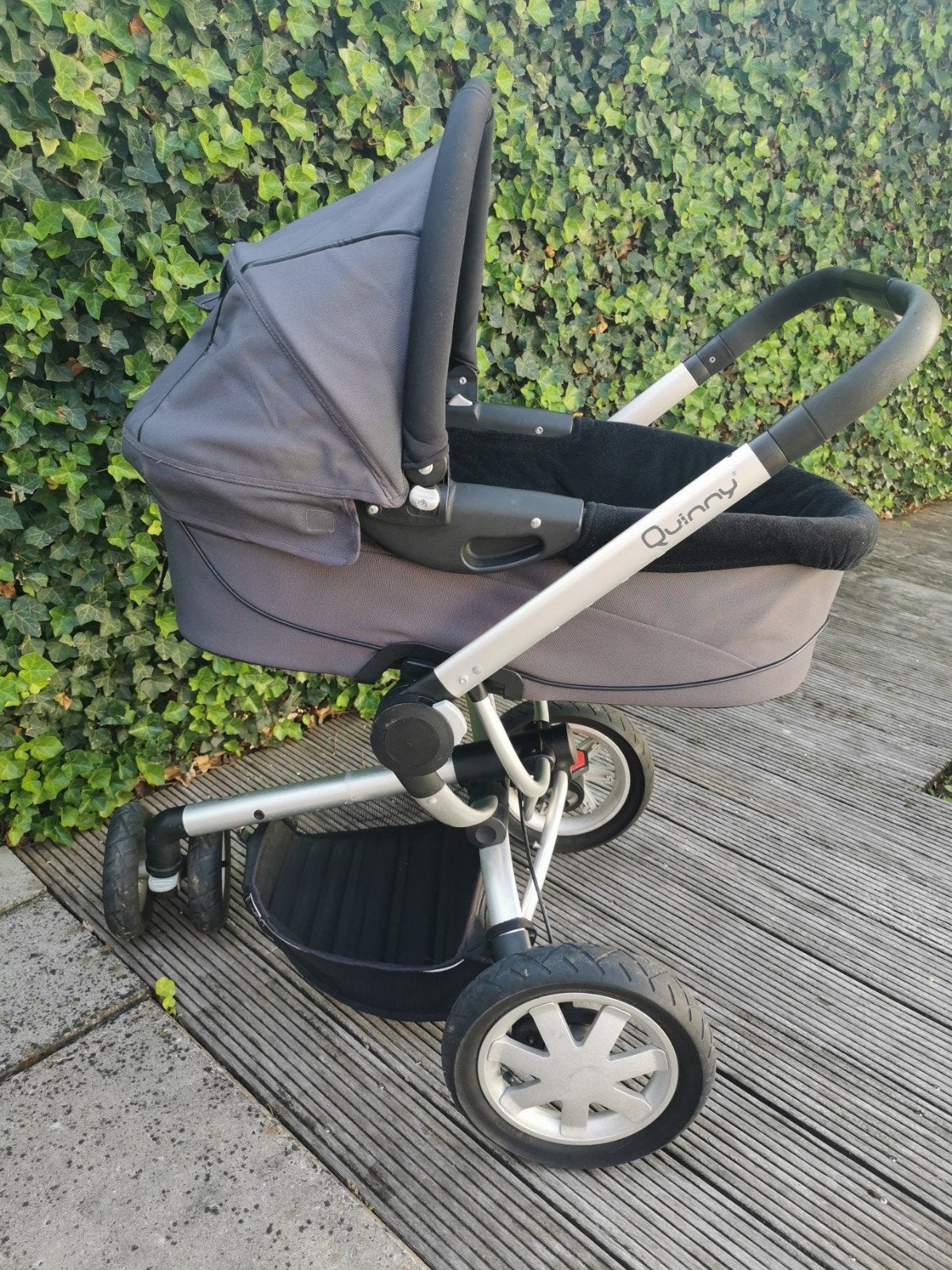 Quinny: draagwieg, maxi-cosi en buggy, Pneus, Poussette combi, Quinny, Enlèvement