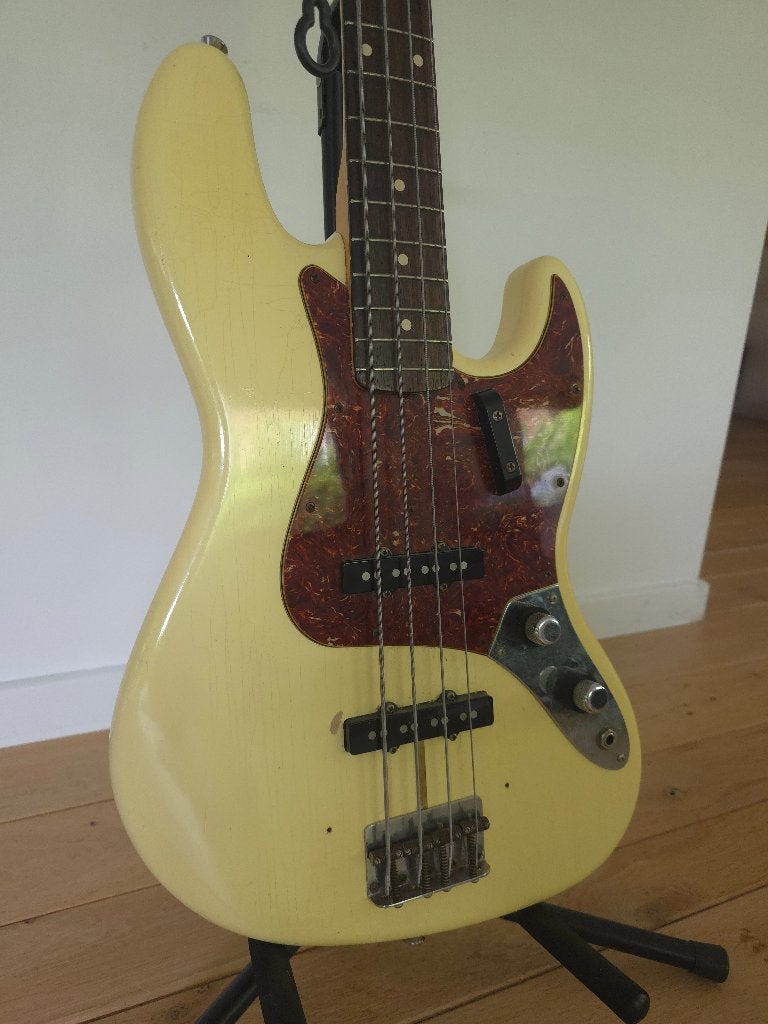 Fender Custom Shop Jazz Bass '62 Reissue, Muziek en Instrumenten, Ophalen of Verzenden, Gebruikt, Elektrisch