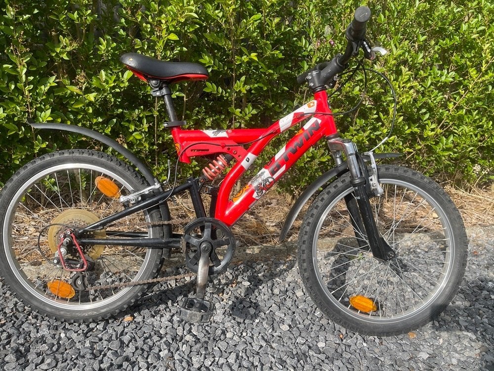 Kinderfiets b-twin 20 inch, Fietsen en Brommers, Fietsen | Kinderfietsjes, Ophalen, Gebruikt, 6twin