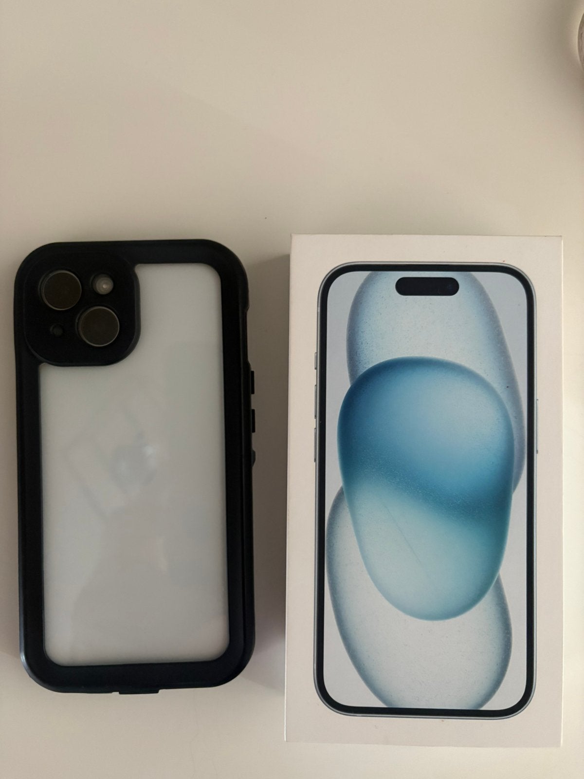 IPHONE 15 NIEUWSTAAT, Telecommunicatie, Mobiele telefoons | Apple iPhone, Zo goed als nieuw, iPhone 15, Ophalen of Verzenden