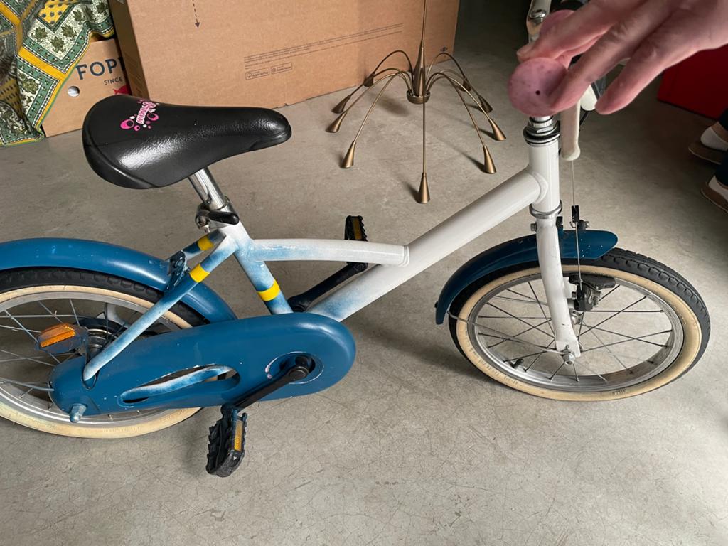 Kinderfiets, Enlèvement, Comme neuf