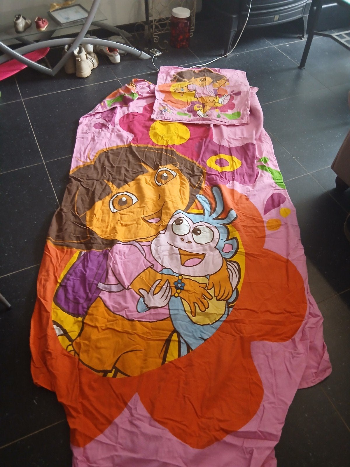 flanellen dekbedovertrek 1 pers, Kinderen en Baby's, Ophalen, Dekbedovertrek
