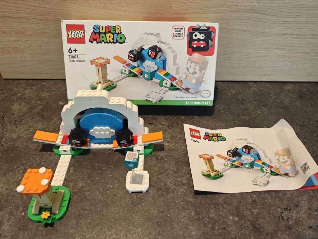 Lego Super Mario - Fuzzies en flippers (71405), Compleet, Overige thema's, Lego, Ophalen of Verzenden