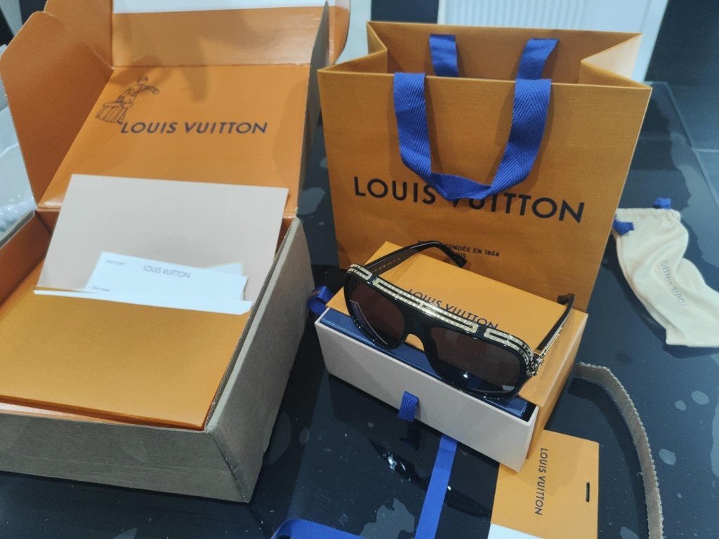 Lunette Louis Vuitton millionnaire, Autres marques, Comme neuf, Enlèvement, Lunettes de soleil