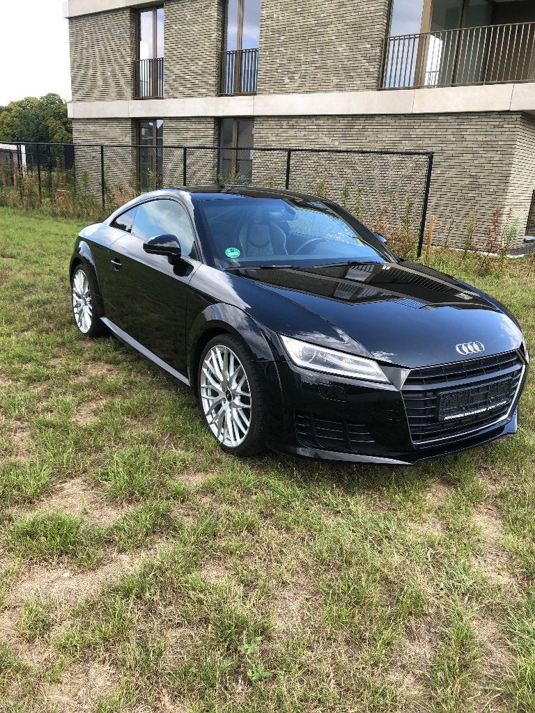 Audi TT Coupé 1.8 TFSI, Auto's, Audi, Dealer onderhouden, TT, Zwart, Leder