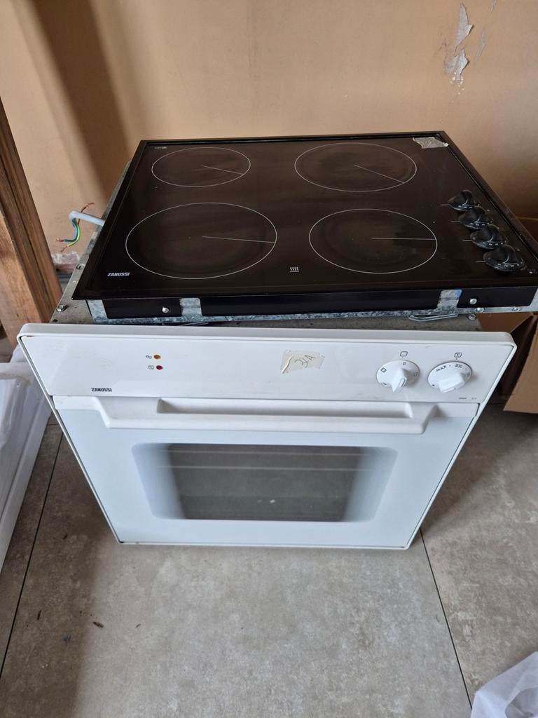 Zanussi oven/kookplaat, Ophalen