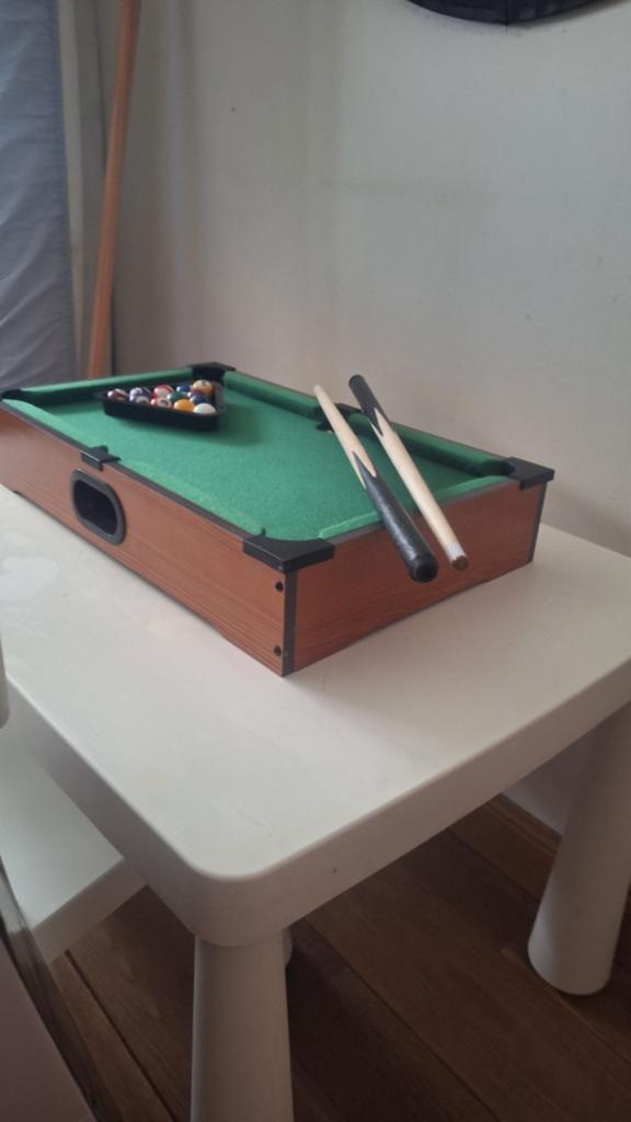 Billard, Enlèvement