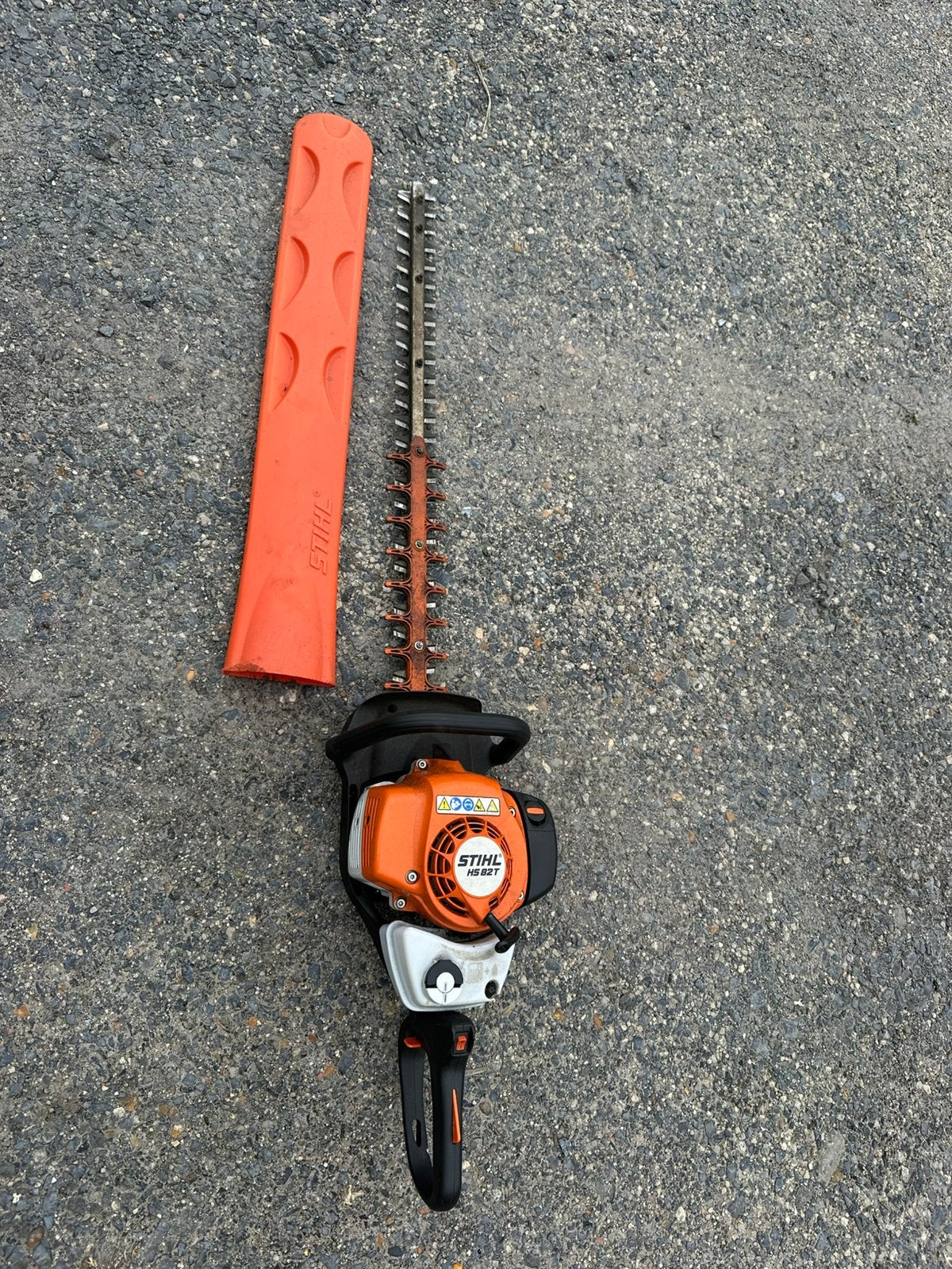 Stihl HS 82 T 75cm heggenschaar te koop., Ophalen, Gebruikt