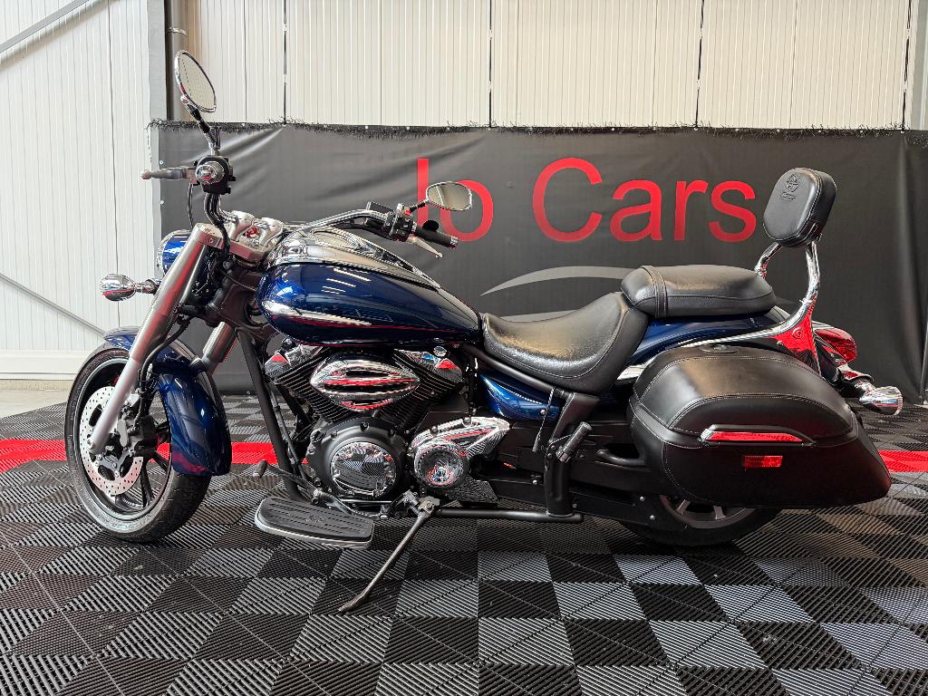 Yamaha XVS 950 Midnight Star/Rugsteun/Koffers/Druppellader/, Entreprise, Occasion, Chopper, 2 cylindres