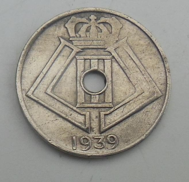 1939 5 centimen NLFR, Verzenden, Metaal, Losse munt