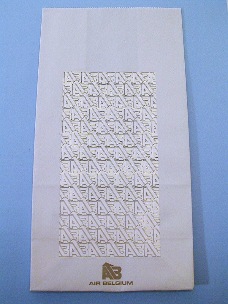 Air Belgium Airsickness bag #02 Sabena, Verzamelen, Ophalen of Verzenden, Nieuw, Overige typen