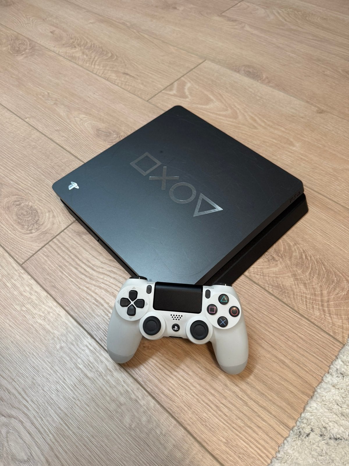 Ps4 slim limited edition 1tb, Ophalen of Verzenden, Zo goed als nieuw, Slim