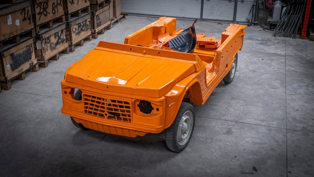 Citroën Méhari 4-zitter Project - Origineel Belgisch, Auto's, Voorwielaandrijving, 602 cc, Overige modellen, Overige kleuren