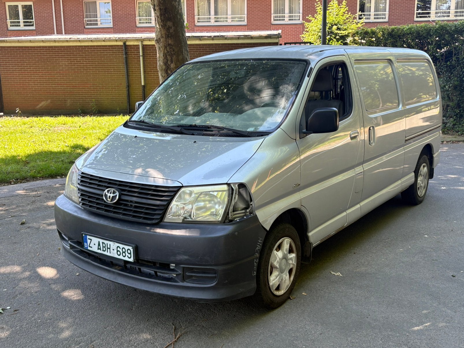 Toyota hiace 2007 d4d véhicule belge, Overige modellen, Bedrijf, Euro 4, Te koop