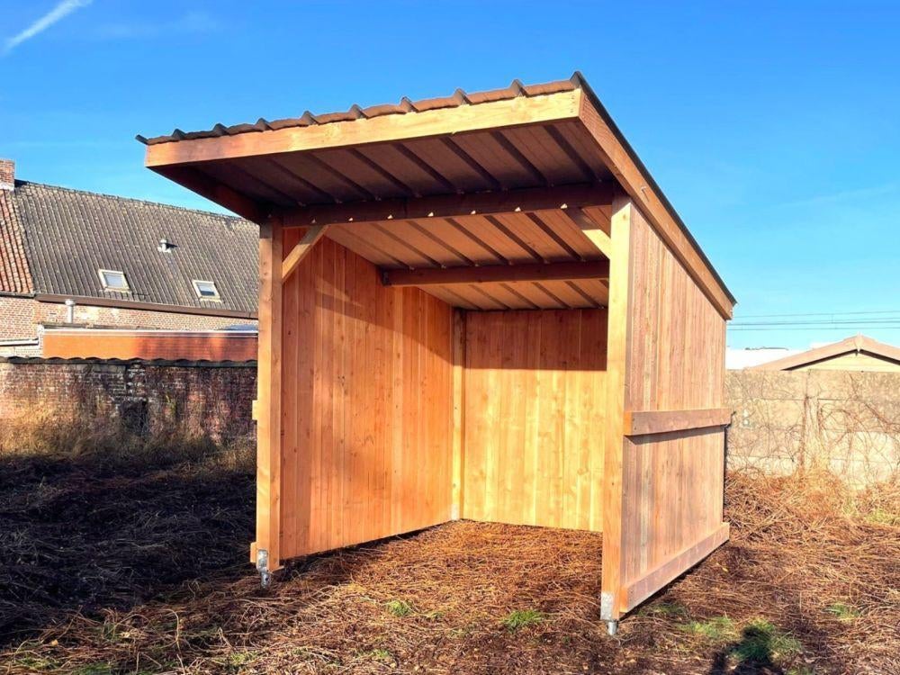 Schapen Stal / Schuilhok 3x3m  - Afgehaald of geleverd., Dieren en Toebehoren, Schaap