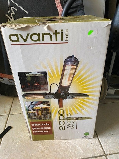tent verwarming, Doe-het-zelf en Bouw, Ophalen, Zo goed als nieuw, 800 watt of meer