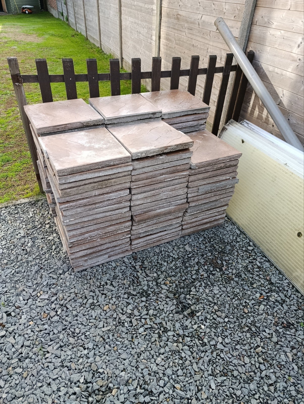Carreaux Marlux 40x40x4 - 108 pièces, Bricolage & Construction, Enlèvement, Utilisé, Autres matériaux, 10 m²² ou plus