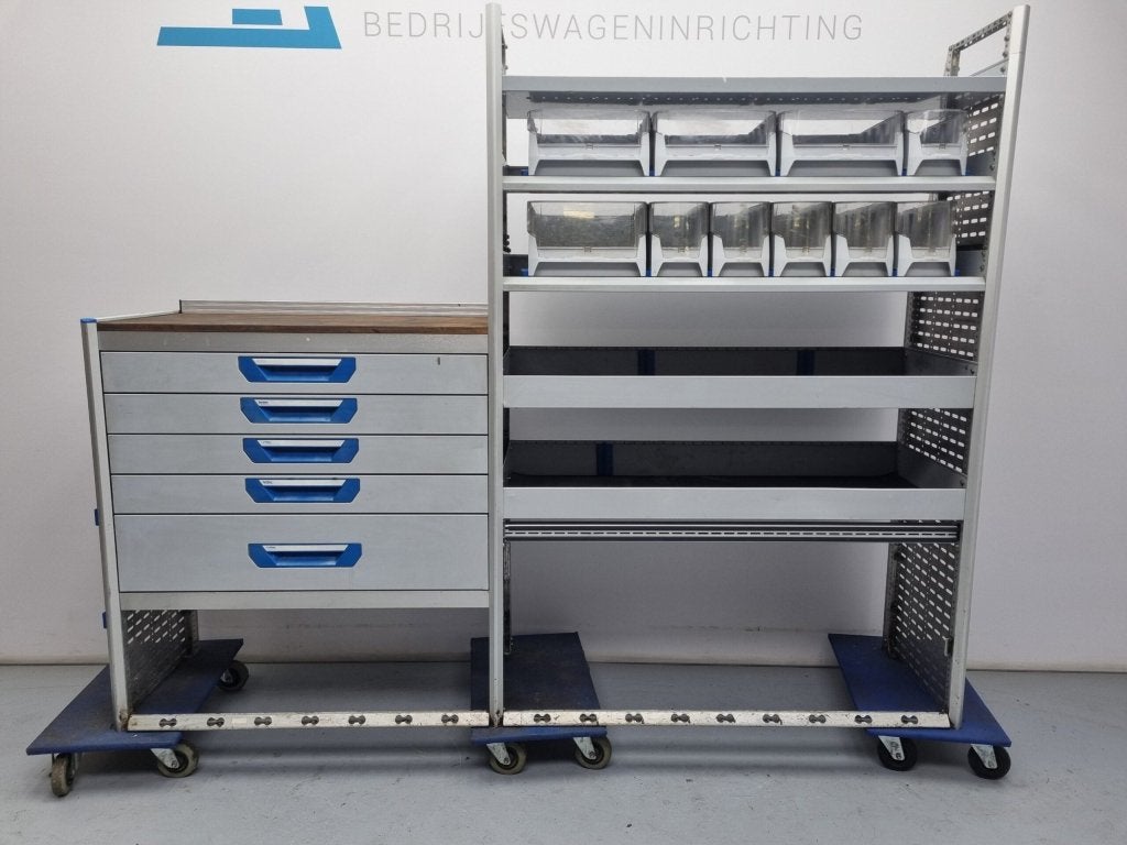 Sortimo bedrijfswagen inrichting bedrijfswageninrichting