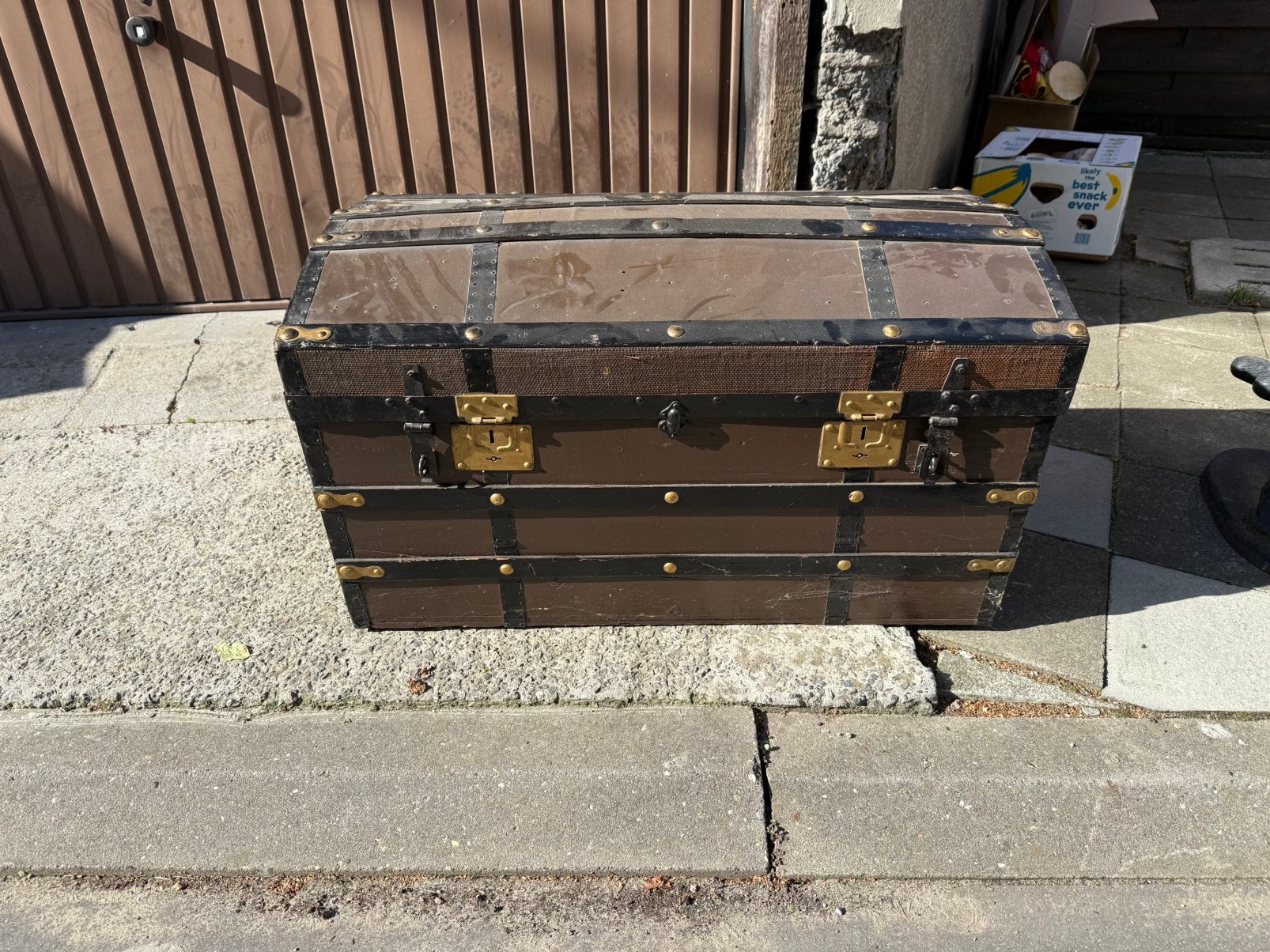 Houten kist, Antiek en Kunst, Ophalen