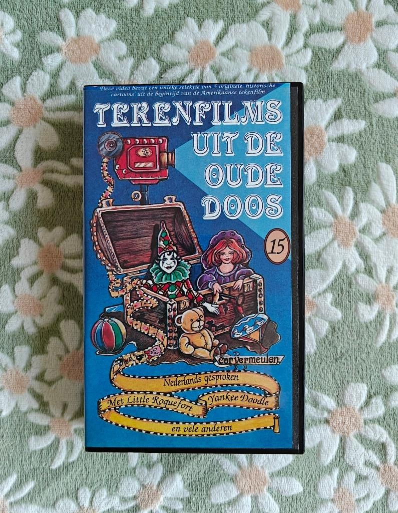 VHS - Tekenfilms uit de oude doos - 15 - Vintage - €2, Cd's en Dvd's, VHS | Film, Gebruikt, Nederlandstalig, Alle leeftijden, Ophalen