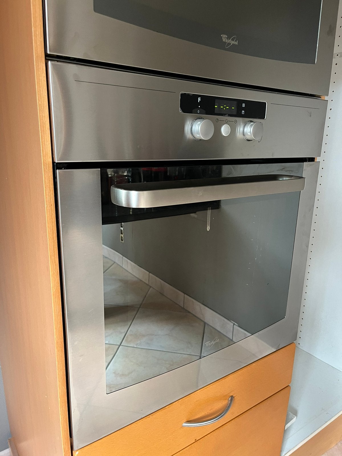 Oven + microgolfoven Whirlpool, Elektronische apparatuur, Ovens, Ophalen, Gebruikt, Whirlpool, Oven