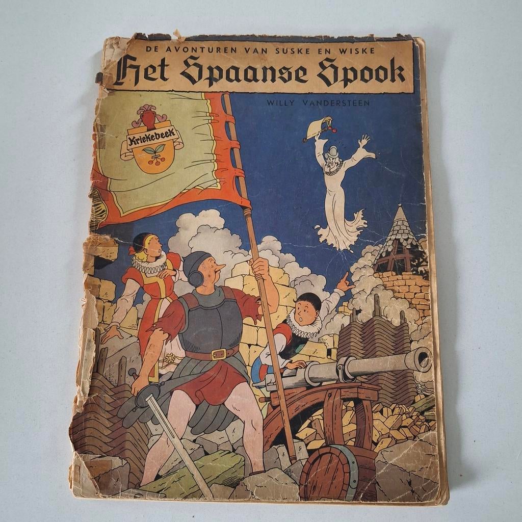 Suske en wiske .het spaanse spook. Eerste druk., Boeken, Ophalen