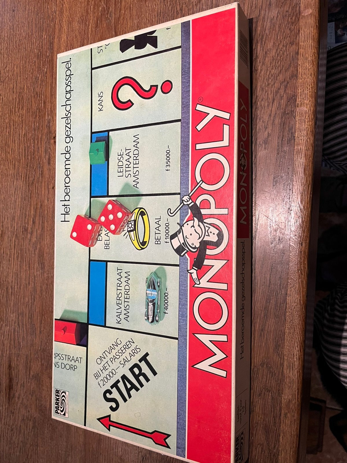 Vintage monopoly spel, Hobby en Vrije tijd, Drie of vier spelers, Ophalen, Gebruikt