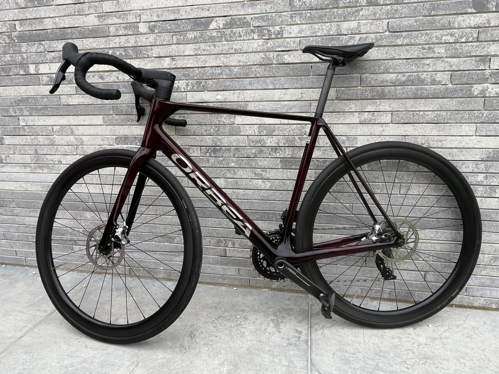 Orbea orca maat 56 wine red sram force/red 12 speed, Fietsen en Brommers, Fietsen | Racefietsen, Ophalen, Zo goed als nieuw, Carbon