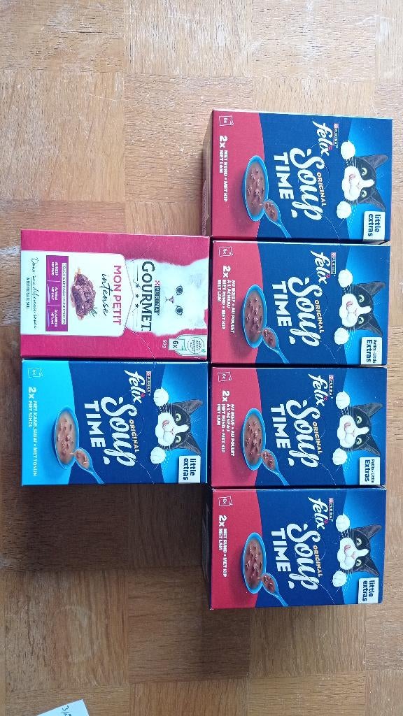 Purina natvoer en soep voor katten, Dieren en Toebehoren, Ophalen, Kat