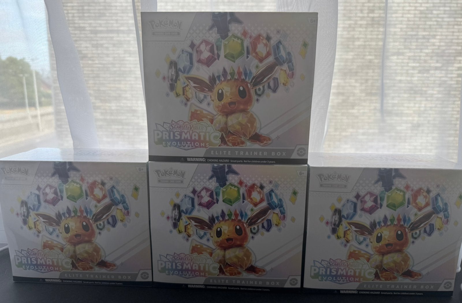 Pokemon Prismatic Elite Trainer Box 4x, Ophalen, Nieuw