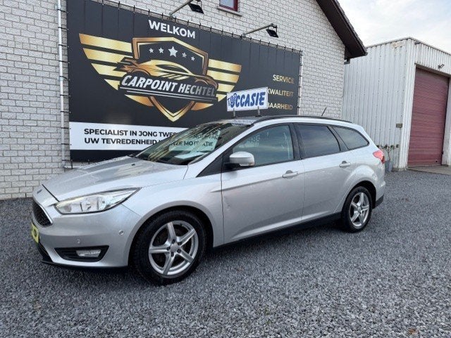 Ford Focus BUSINESS EDITION 1.5 tdci 2017 98000 km TOPSTAAT, Autos, Focus, Argent ou Gris, Euro 6, Entreprise