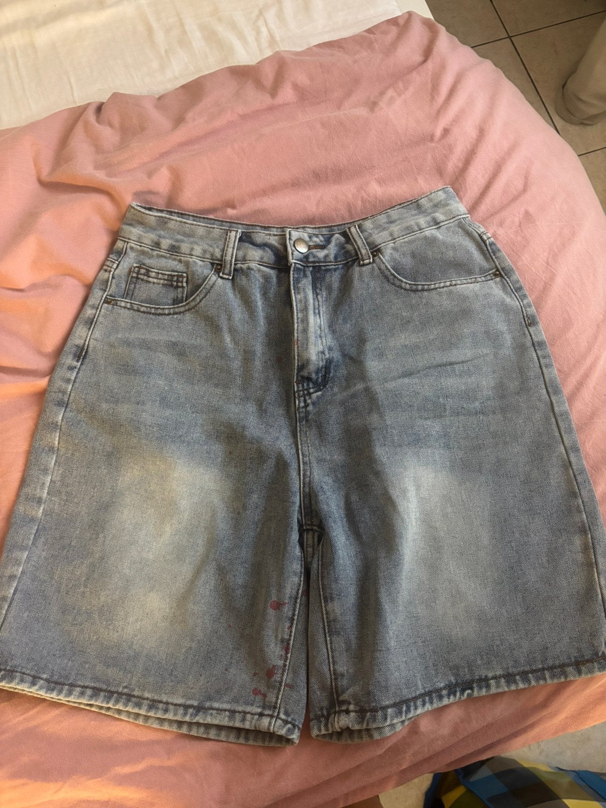 Short, Kleding | Dames, Rokken, Blauw, Maat 46/48 (XL) of groter, Ophalen of Verzenden, Zo goed als nieuw