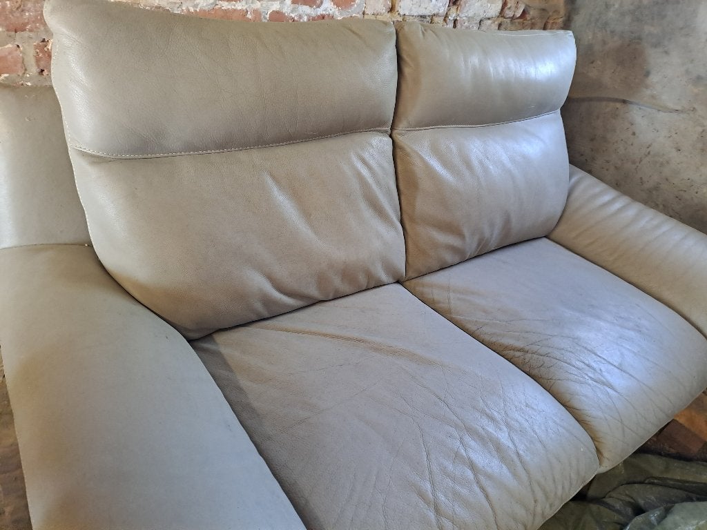 zetel, Ophalen, Gebruikt, Tweepersoons, Leer