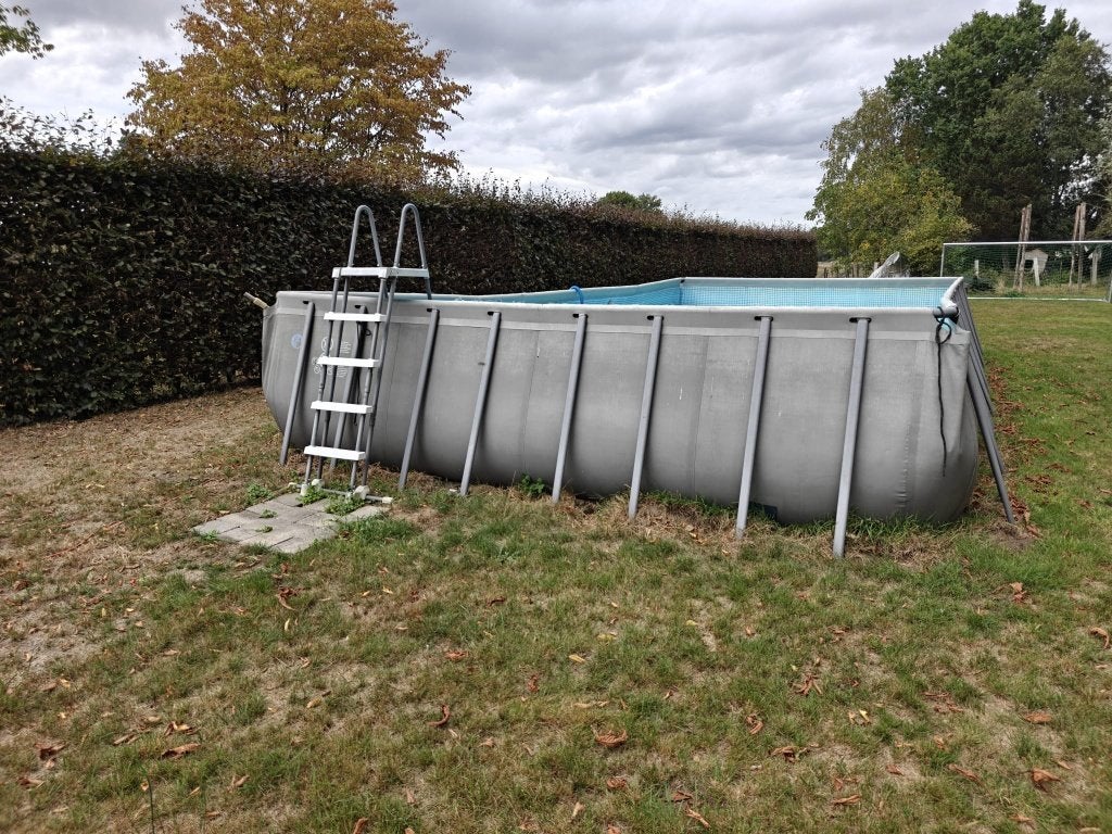 Zwembad intex, Gebruikt, 300 cm of meer, Rechthoekig, Ophalen