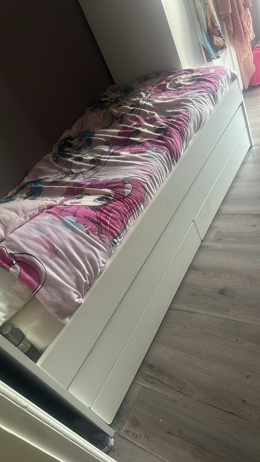 Uitschuifbare ikea bed (2 bedden), Ophalen, Zo goed als nieuw