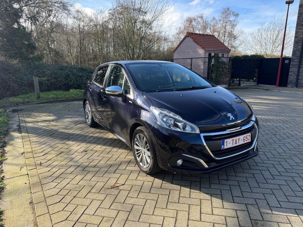 Peugeot 208, Auto's, Voorwielaandrijving, Stof, Euro 6, Blauw