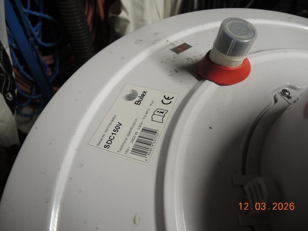 Elektrische boiler Bulex, Doe-het-zelf en Bouw, Chauffageketels en Boilers, Nieuw, Boiler, 100 liter of meer, Ophalen