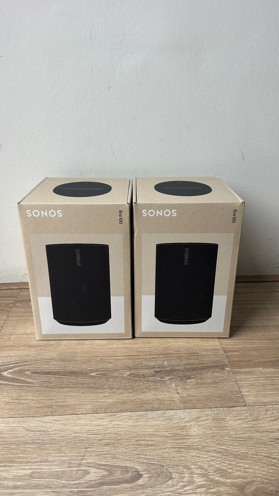 Sonos Era 100 zwart (2x) - geseald, Audio, Tv en Foto, Luidsprekerboxen, Ophalen of Verzenden, Nieuw, Sonos