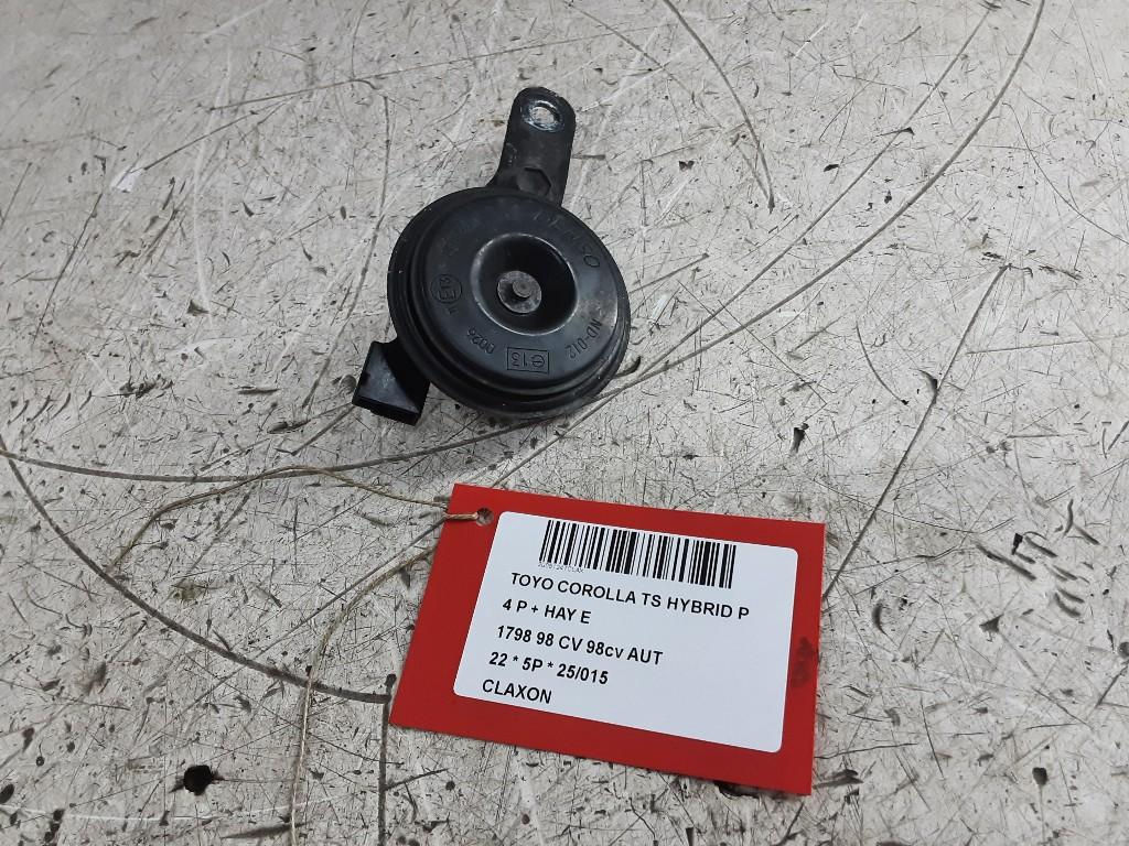 CLAXON Toyota Corolla (E21) (01-2019/-) (865200D050), Gebruikt, Mevr. I. Hauben, Toyota, Rue de l'Espoir 34 34
4030  GRIVEGNÉE, BE
