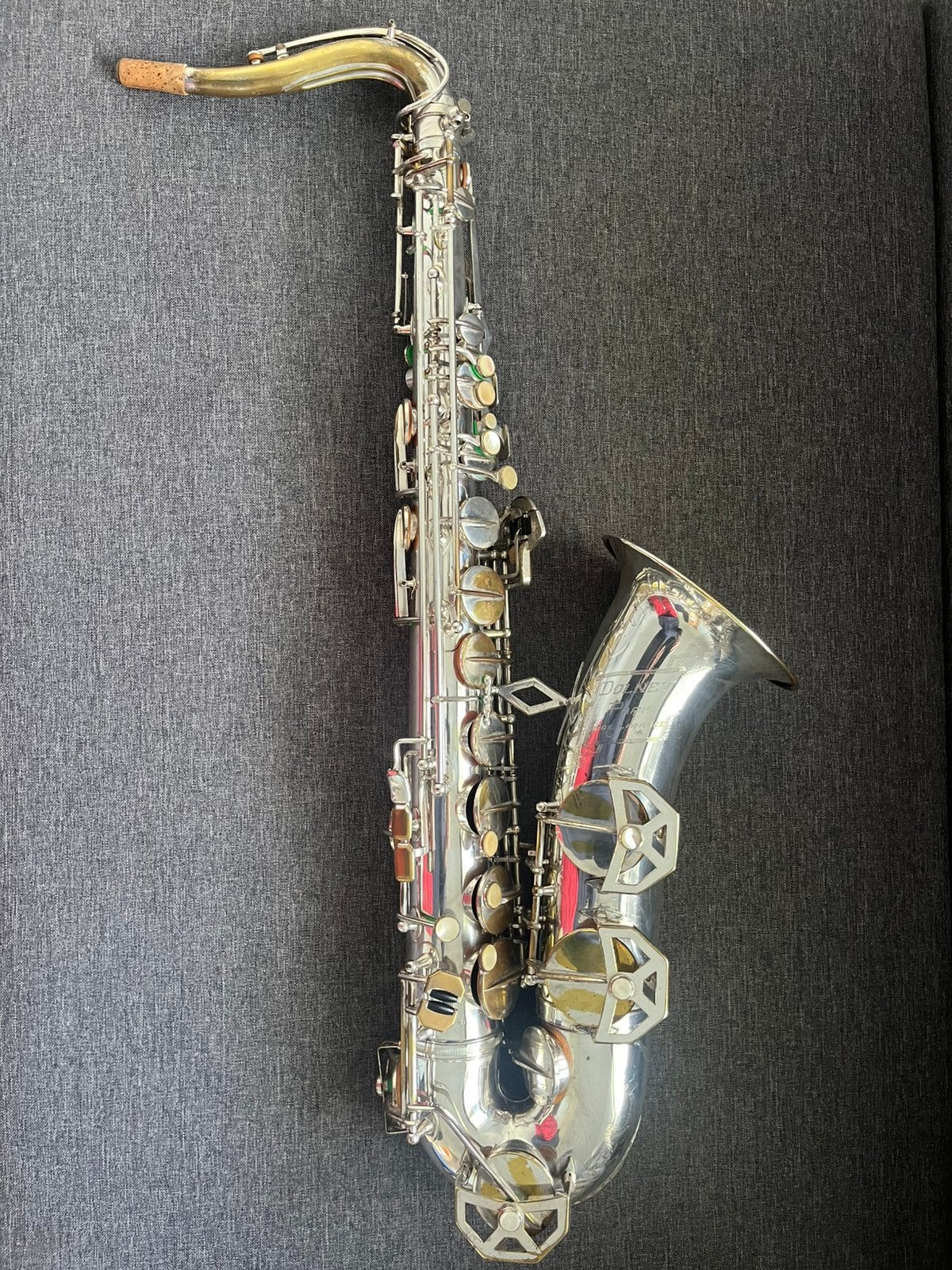 tenorsaxofoon Dolnet Bel Air     simol, Muziek en Instrumenten, Ophalen of Verzenden, Zo goed als nieuw, Tenor, Met koffer